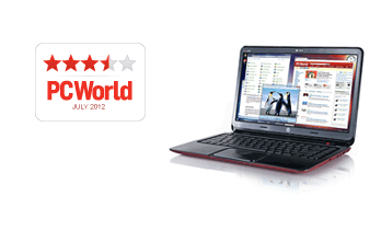 PCWorld Star Rating 3.5 out of 5 - July 2012